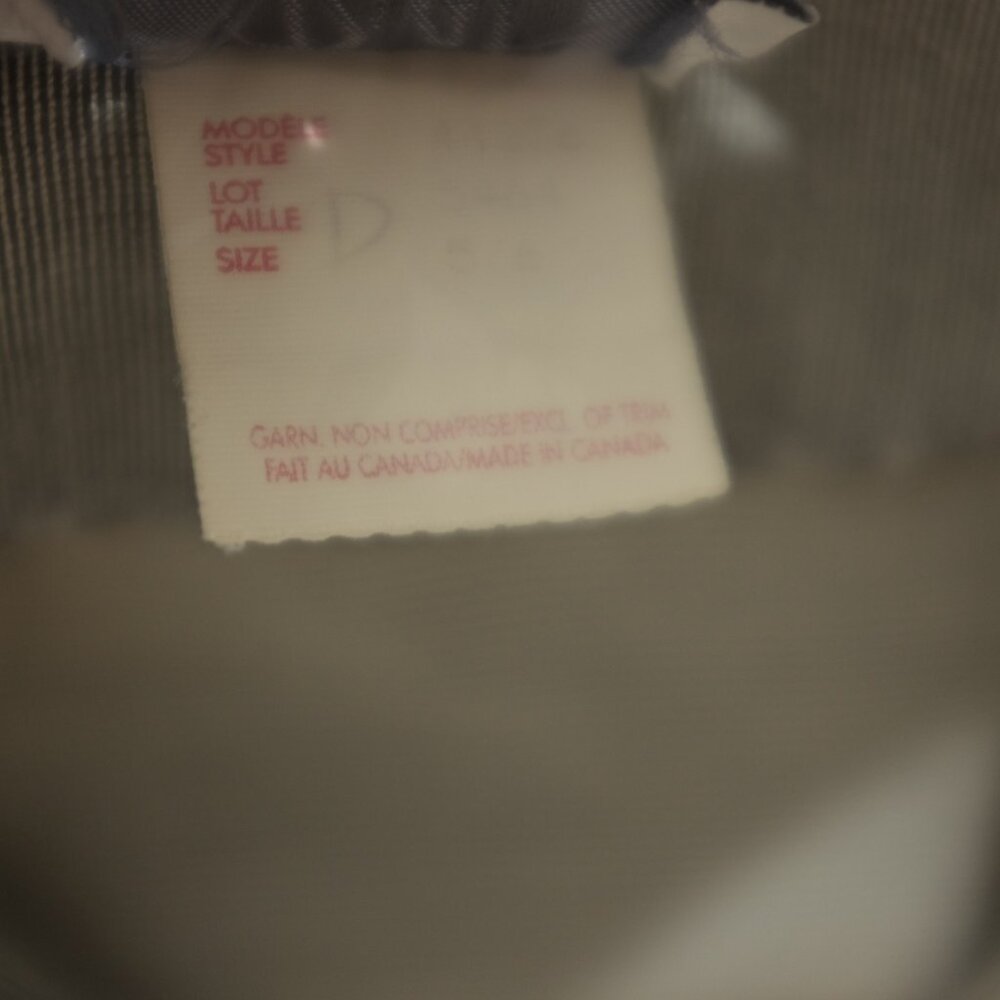 Piaf Grey Vintage Blazer Made in Canada Size S 5/6 - Picture 8 of 8